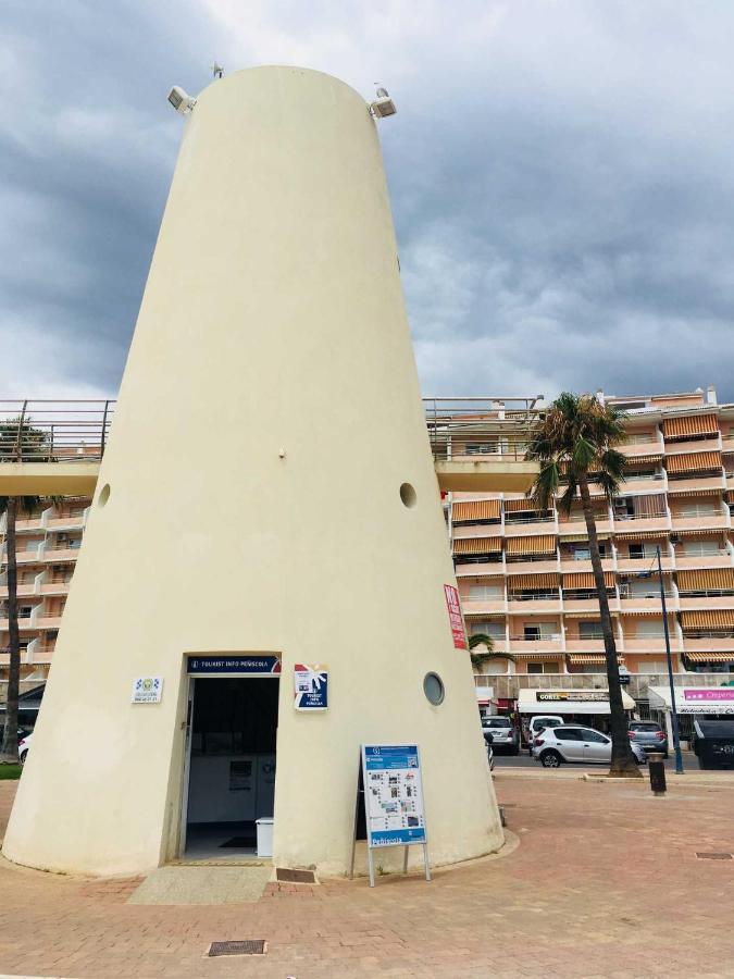 דירות Peñíscola Atico-Duplex En Urb. Penismar En 1ª Linea De Playa מראה חיצוני תמונה