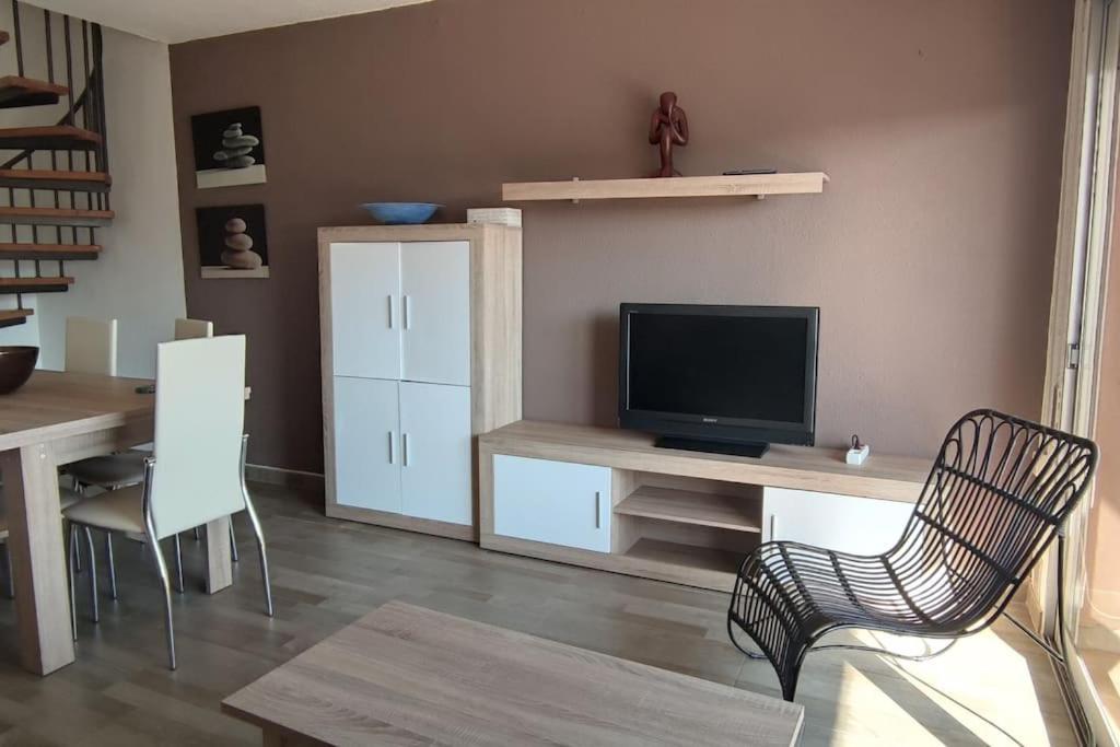 דירות Peñíscola Atico-Duplex En Urb. Penismar En 1ª Linea De Playa מראה חיצוני תמונה