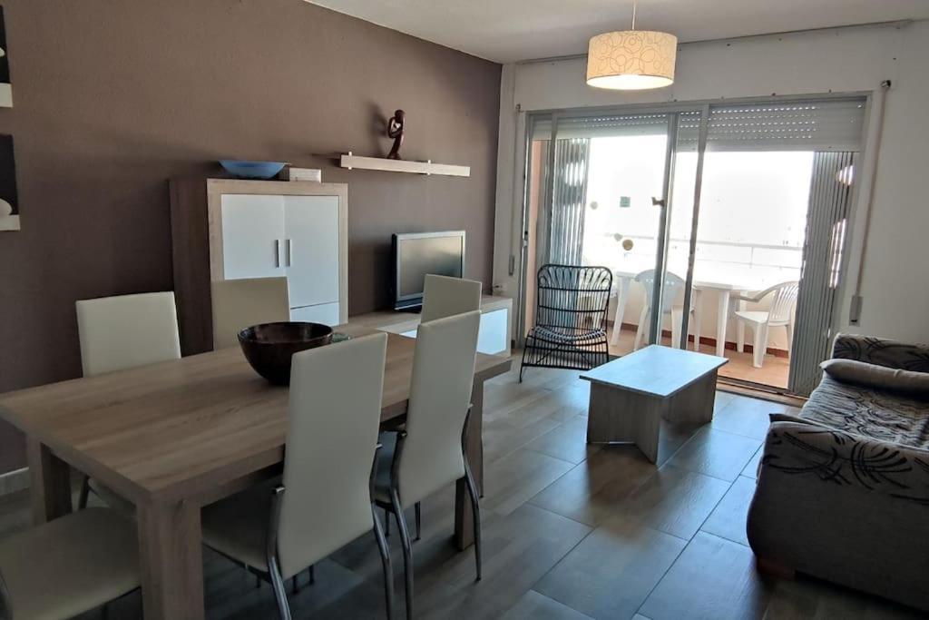 דירות Peñíscola Atico-Duplex En Urb. Penismar En 1ª Linea De Playa מראה חיצוני תמונה