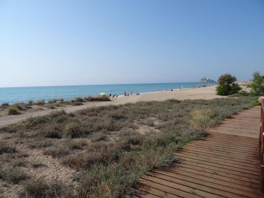 דירות Peñíscola Atico-Duplex En Urb. Penismar En 1ª Linea De Playa מראה חיצוני תמונה